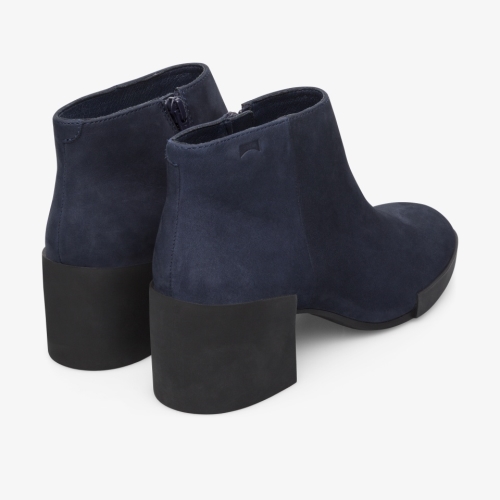 Camper Lotta Ankle Boots Dark Blue - Womens Singapore XDOSNE-061